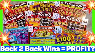 Brand NEW Scratch Cards, BACK 2 BACK Wins and PROFIT 🎉🎉🎉