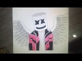 Speed Drawing-Marshmello fly