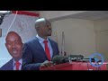 zimbabwe opposition leader nelson chamisa holds presser ahead of court hearing