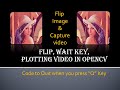 Mirror or flip image in python. Video capturing. How can I open webcam in python?  #Karanpatel