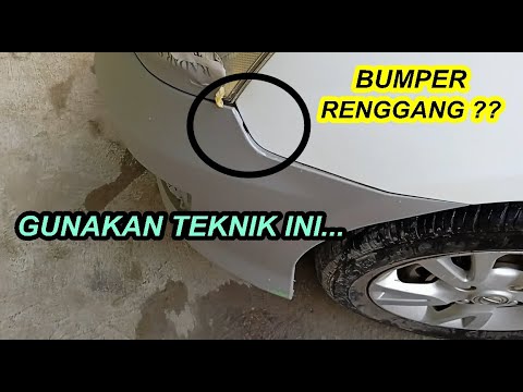 Cara Memperbaiki Bemper Mobil Depan Yang Renggang II How To Repair A ...