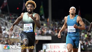 Noah Lyles and Michael Norman battle as world champions in classic Lausanne 200m | NBC Sports