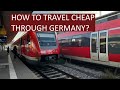 How to travel cheap through Germany?