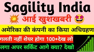 Sagility India Share में आई बड़ी खुशखबरी! ताजा अपडेट और विश्लेषण | Sagility India Stock News target🎯