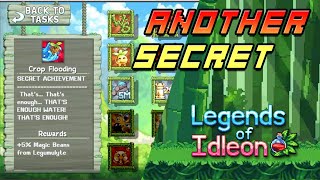 IdleOn Another secret crop flooding | IdleOn crop flooding secret achievement