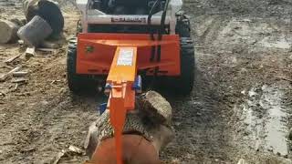 Quick Video of the Eastonmde SS524 Skid Steer Log Splitter