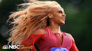 Sha’Carri Richardson's DOMINANT close delivers NYC women's 200m crown | NBC Sports