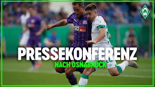 VfL Osnabrück - SV Werder Bremen 2:0 (1:0) | Pressekonferenz
