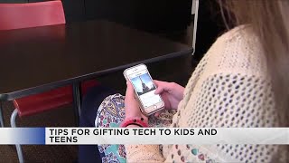 When gifting tech, be aware of its impact on youth, development expert says