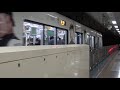 60fps 札幌市営地下鉄東豊線 福住行 栄町駅 sapporo municipal subway toho line sakaemachi sta.