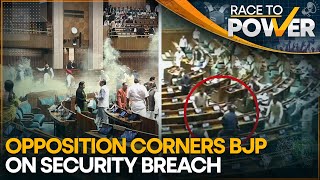 Race to Power LIVE: Opposition corners BJP on Indian Parliament security breach | WION