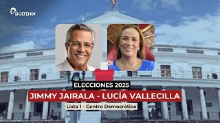 Jimmy Jairala y Lucía Avecilla - Centro Democrático