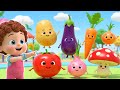 Learn Vegetables Names 🥕🥦🍅 | Vegetables Song for Kids | Nursery Rhymes & Kids Songs