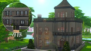 The Goth's needed a NEW home 🖤...(Sims 4 Speed Build)