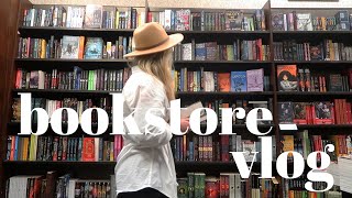 BOOKSTORE VLOG 🌷 come shopping to Barnes & Noble with me ++ haul!