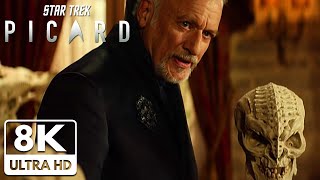 Q visits Picard Part 2 - Q shows Picard Hall of Skulls | Picard S02E02 | 8k \u0026 4K | Dolby Atmos