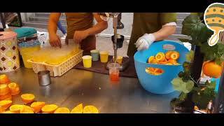 Malta juice, orange juice,Fruit juice and Colddrink, Street Food japan,Korean Street Food