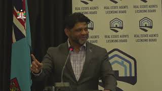 Fijian Attorney-General, Aiyaz Sayed-Khaiyum officiates at the 4th National Real Estate Conference