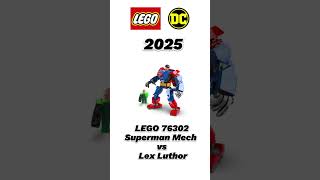 LEGO DC Batman MECH vs Superman MECH 2025 Set  🦇🚨 (Leaks, Rumors )  #shorts #batman #superman