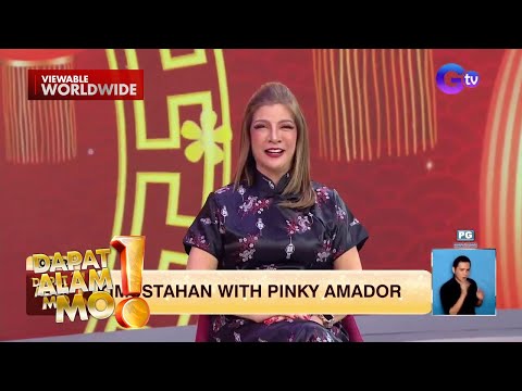 #AbotKamayNaPangarap star Pinky Amador, nakisaya sa #DapatAlamMo Dapat Alam Mo!