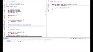 Java Tutorial: Constructors
