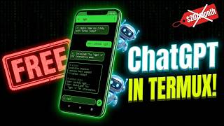 How to Install tgpt Terminal GPT in Termux — Free ChatGPT on Android