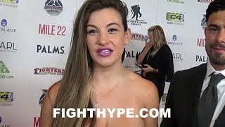 MIESHA TATE EXPLAINS WHY CONOR MCGREGOR SHOULD AVOID KHABIB NURMAGOMEDOV IN FIRST FIGHT BACK