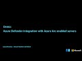 Azure Defender integration with Azure Arc enabled servers