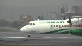 立榮航空 Uni Air ATR 72-600(B-17011) B7-8821 松山(TSA)→金門(KNH) takeoff