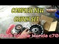 Racing Engine New Clutch Set - Restoration of my 122cc Honda C70 Cub