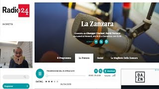 Trattenere l'orgasmo fa male ? ne parliamo alla zanzara di radio 24 con Cruciani