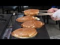 전국최초 치즈듬뿍 백원빵 gold coin cheese bread korean street food