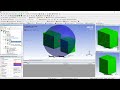 how to model direct thermal structural coupling w act object in ansys mechanica workbench