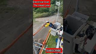 Electrical Over The Head Line #electrical #viral #shorts_ #ac #trending #viralshort