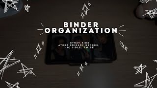 ep.12. организация биндеров | binder organization: stray kids, ateez, xdinary heroes, (g)I-dle,twice