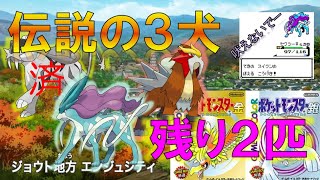 【ポケモン金銀】伝説の３犬を捕獲する動画 ＃２