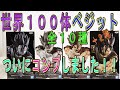 【ドラゴンボール超】世界１００体namco限定ベジット全１０種＋２種？ついにコンプリートしました。１年がかりでしたが並べた迫力は感無量の超圧巻でした！