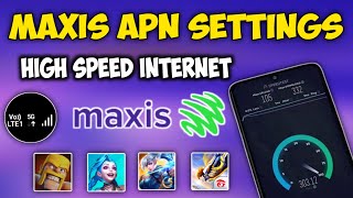 Create New APN Settings Convert 4G to 5G Maxis Internet