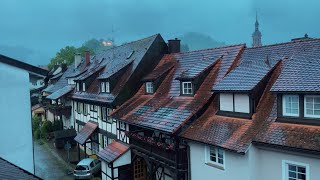 Rainy Scenes from Gengenbach and Moos, Germany - Black Forest ASMR