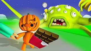 Trick Or Treat CANDY HUNT in Wobbly Life