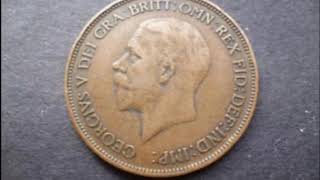 UK 1931 One Penny Coin WORTH? GEORGIVS V