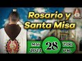 Rosario y Santa Misa en Caballeros de la Virgen, 28 de mayo de 2024 ⚜️ 7:00 a.m.