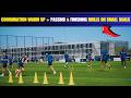 Coordination Warm Up + Passing & Finishing Drills on Small Goals / CLUB BRUGGE
