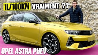Essai Opel Astra PHEV – 1L/100KM de consommation, VRAIMENT ?