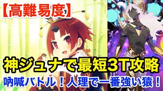 【FGO】アルジュナオルタが最短3ターンで撃破する：高難易度「吶喊バトル！人理で一番強い猿！」【復刻閻魔亭】