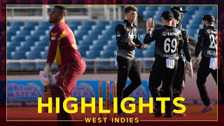 Highlights | West Indies v New Zealand | Santner Stars For Black Caps | 1st West Indies T20 Series