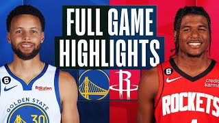 WARRIORS at ROCKETS | FULL GAME HIGHLIGHTS | March 20, 2023
