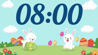 8 minute timer easter with Music and Alarm