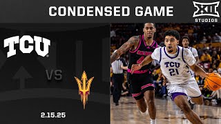 TCU vs. Arizona State Condensed Game | 2024-25 Big 12 Men's Basketball