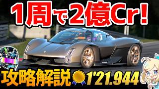 【GT7/Update 1.54】2 million credits in 1 lap! Online time trial guide-Porsche Mission X/Red Bull Ring